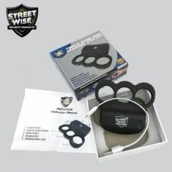 Blade City Self Defense Streetwise Black TRIPLE Sting Ring 9 Blade City Self Defense Streetwise Black TRIPLE Sting Ring