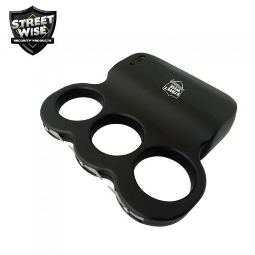 Blade City Self Defense Streetwise Black TRIPLE Sting Ring 3 Blade City Self Defense Streetwise Black TRIPLE Sting Ring