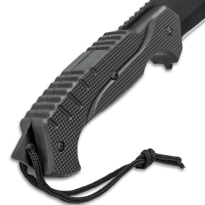 Blade City Black Legion Swamp Master Machete With Sheath Fixed Blades 5 Blade City Black Legion Swamp Master Machete With Sheath Fixed Blades