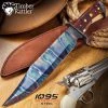 Blade City All Knives Timber Rattler Gunslinger Bowie Knife With Sheath