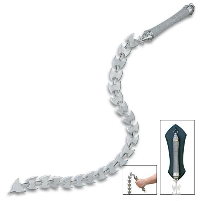 Blade City Titanium Scorpion Whip 5 Blade City Titanium Scorpion Whip