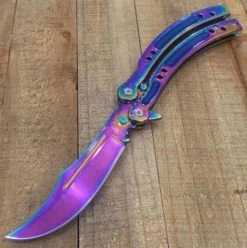 Blade City All Knives Venom Fade Sharp Balisong