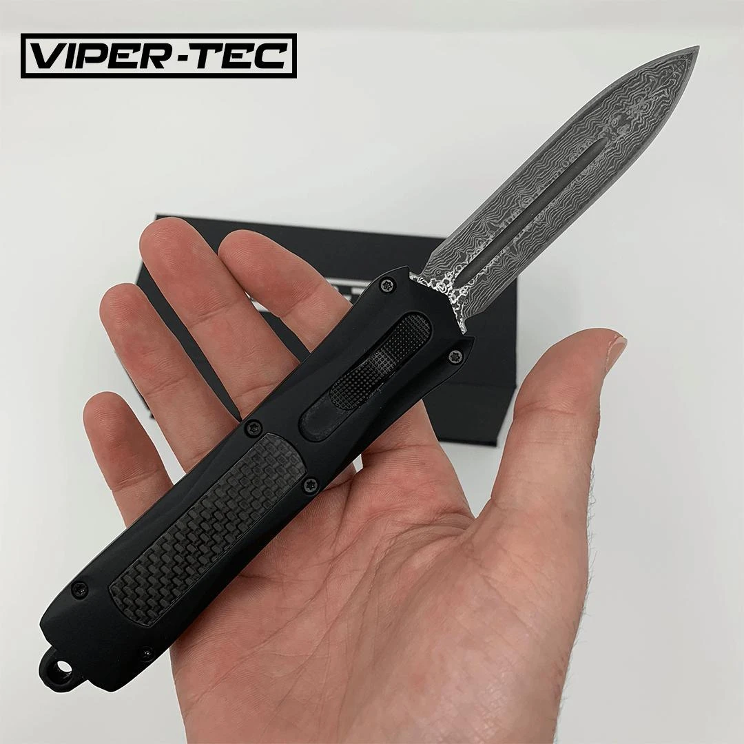 Blade City All Knives VIPER TEC ZEDD REAL DAMASCUS OTF - DUAL ACTION 5 Blade City All Knives VIPER TEC ZEDD REAL DAMASCUS OTF - DUAL ACTION