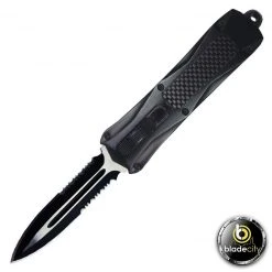 Blade City All Knives ZEDD DUAL ACTION OTF - Half Serrated